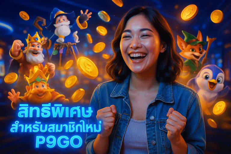 สิทธิพิเศษสำหรับสมาชิกใหม่ P9GO