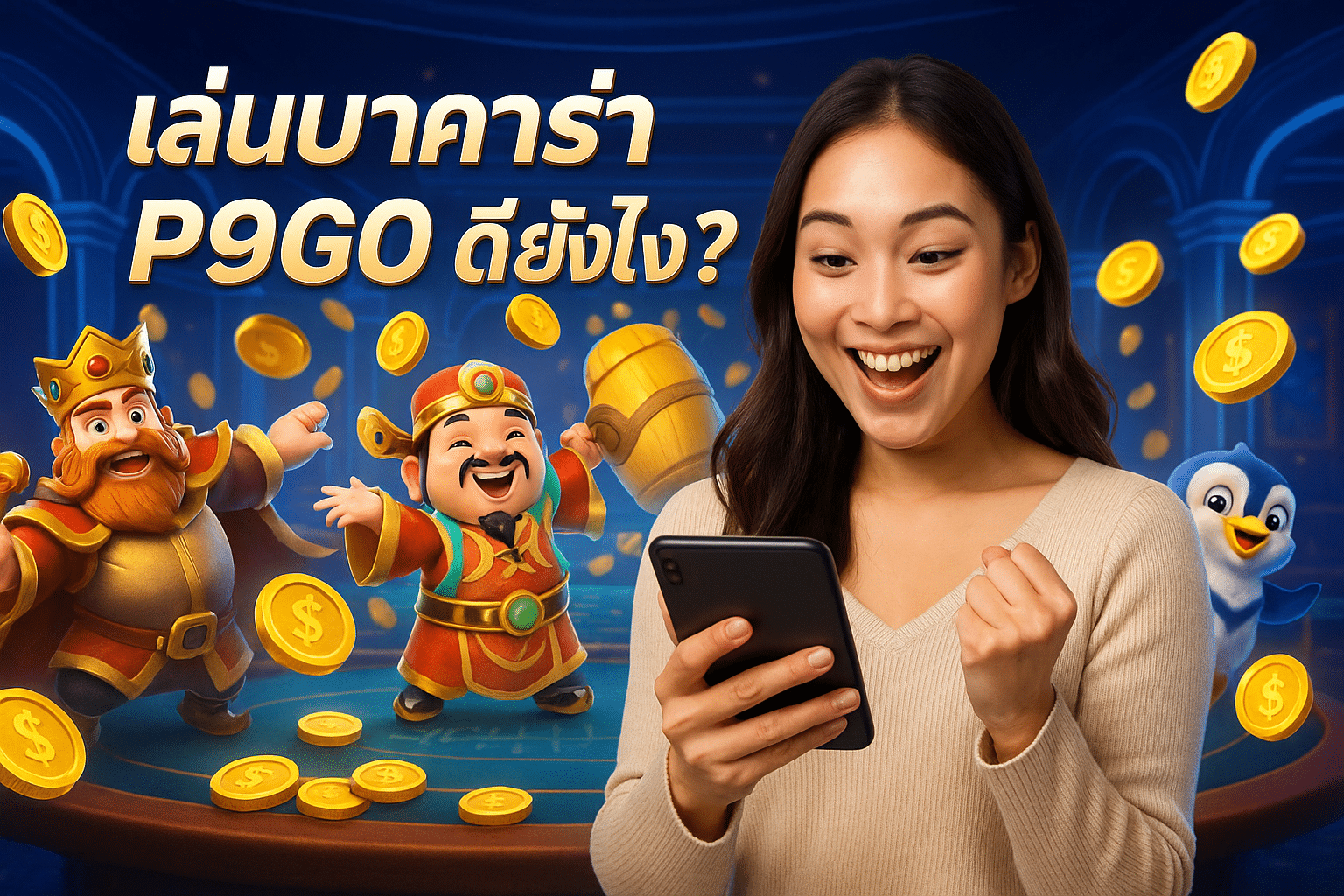 เล่นบาคาร่า P9GO ดียังไง?